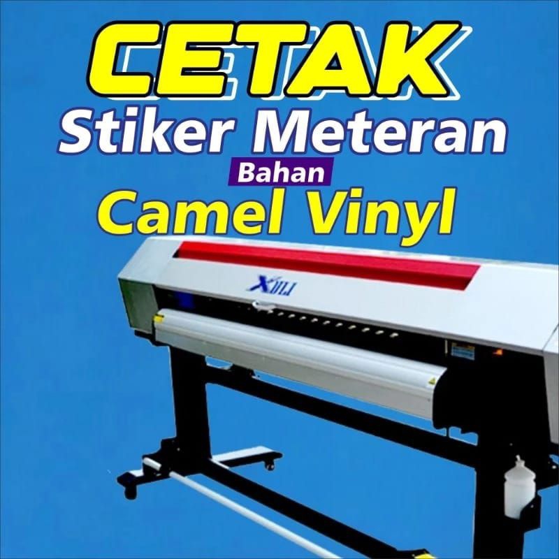 

Cetak stiker indor meteran bahan vinil tahan air