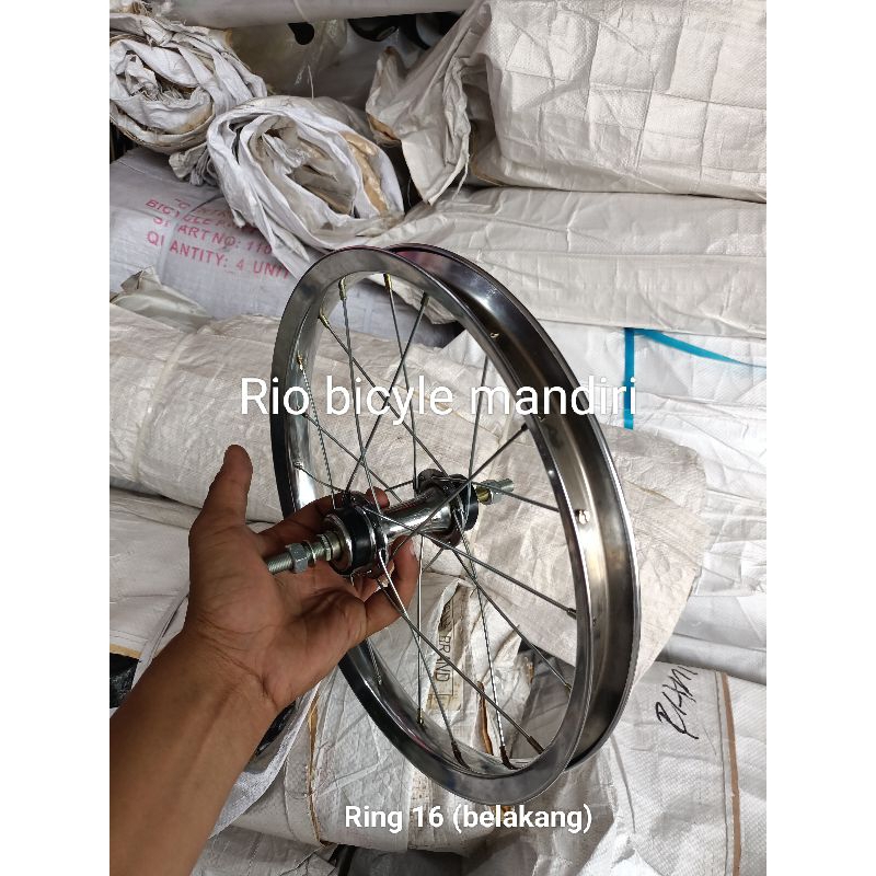 Velg jari jari sepeda ring 16 inchi