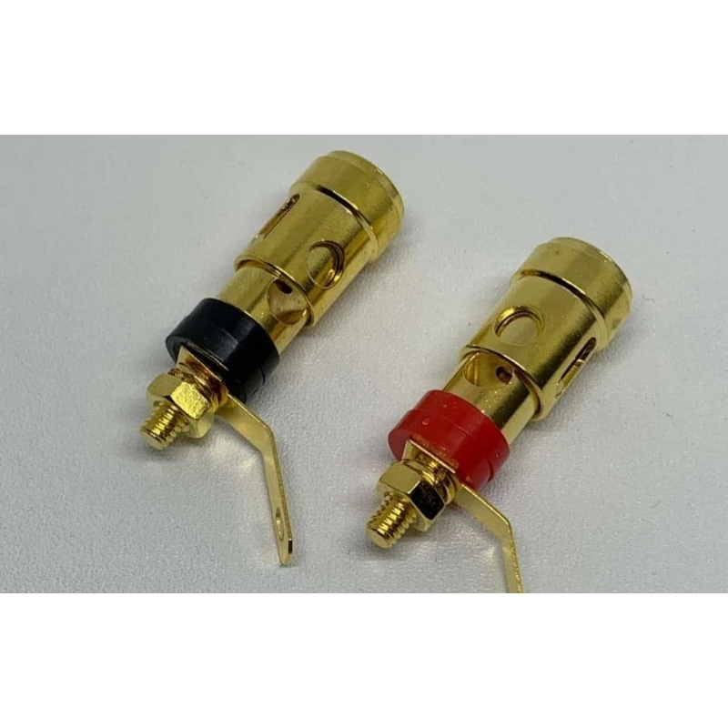 

Binding post Gold Pence/tekan besar &kecil