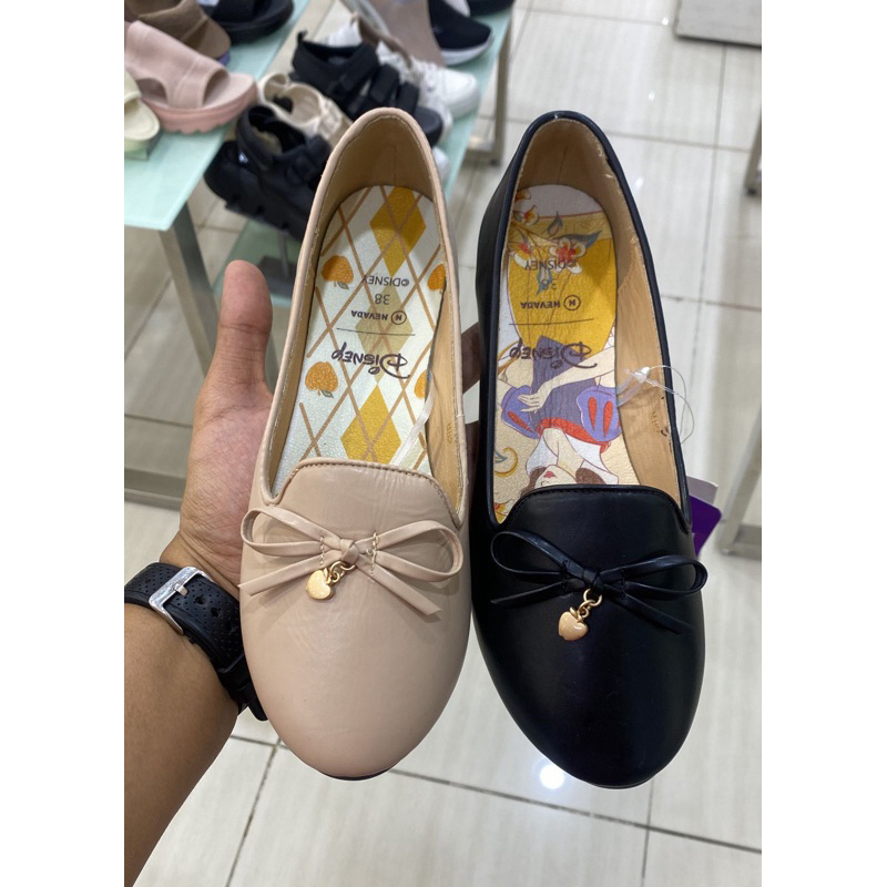 DISKON DISNEY NEVADA Sepatu flat wanita size 36-40