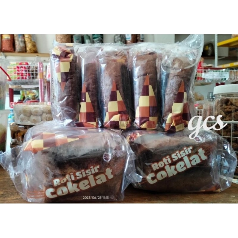 

ROTI SISIR COKLAT JORDAN BAKERY 1 PACK ISI 5 BUNGKUS