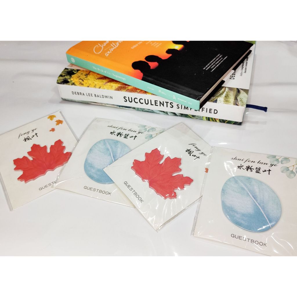 

[ATKats] STICKY NOTES / Sticky Notes Daun / Maple / Sticky Notes Lucu Aesthetik / Korean Style Memo SN003IM