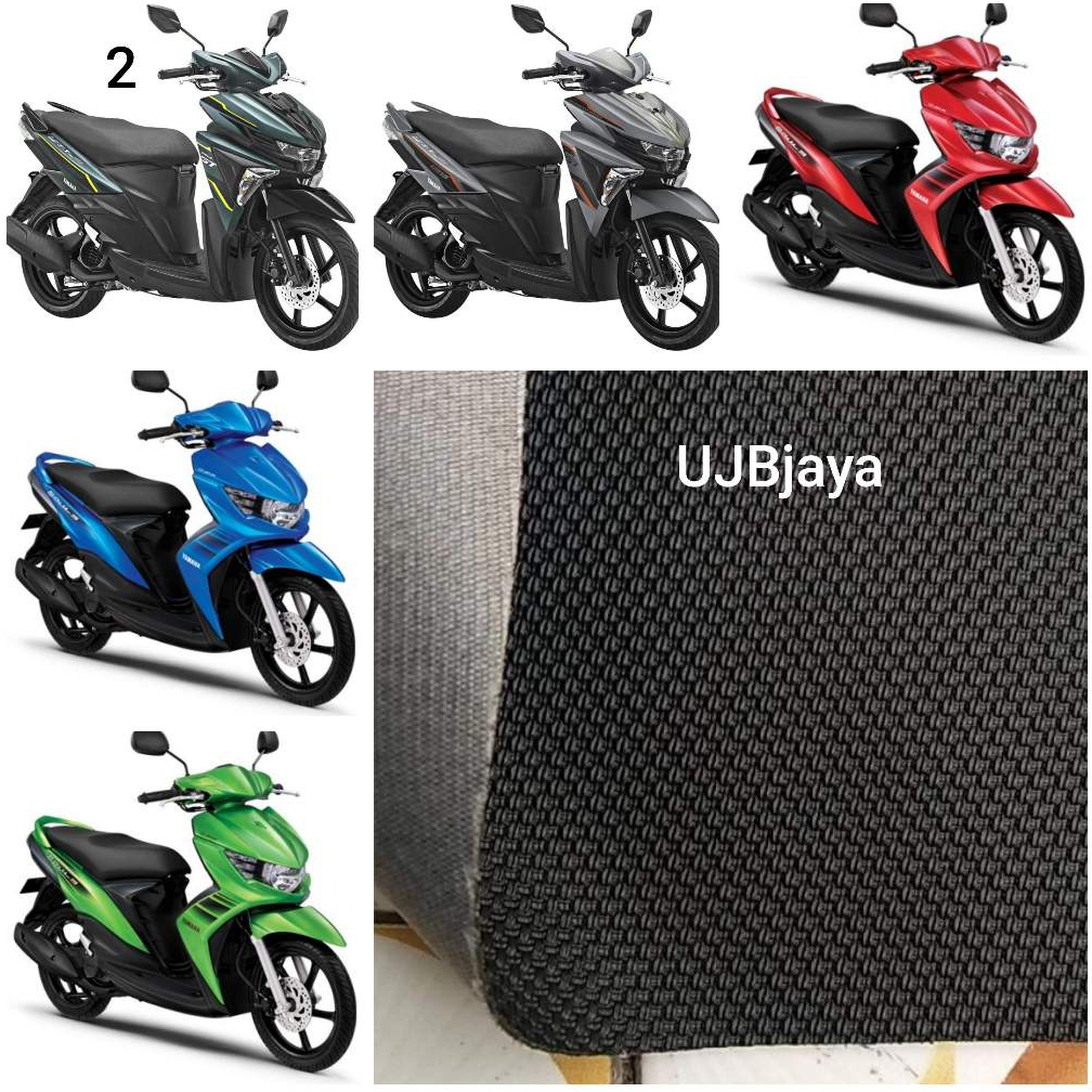 Kulit Jok Motor  Mio Soul GT 115 / Mio Soul GT 125 Standar / Bahan Ori Sarung Jok Motor  Mio Soul GT