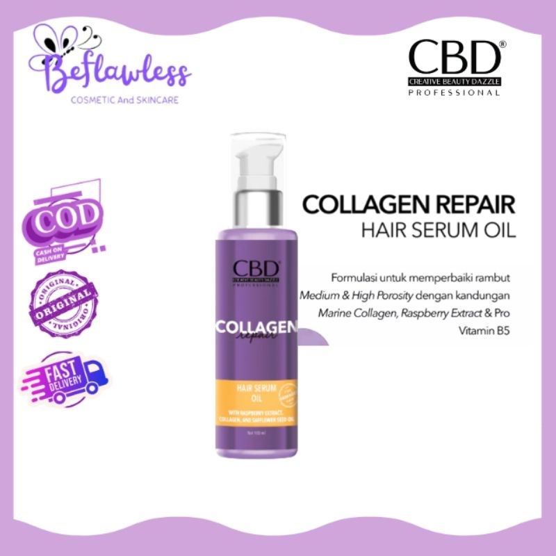 CBD Collagen Repair Hair Serum Oil