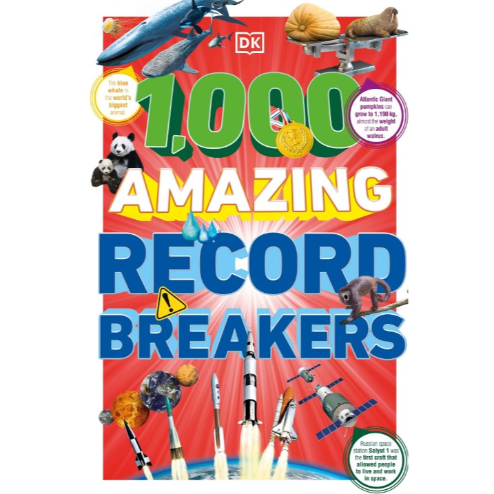 

[E925] 1,000 Amazing Record Breakers - DK