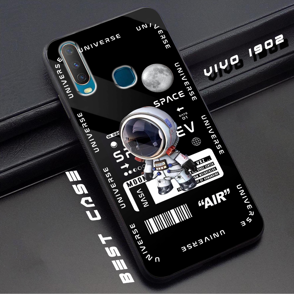 Case VIVO 1902 - Casing Hp VIVO 1902 - Motif ( PLANET ) - Silikon Hp  VIVO 1902 - Softcase Glass Kac