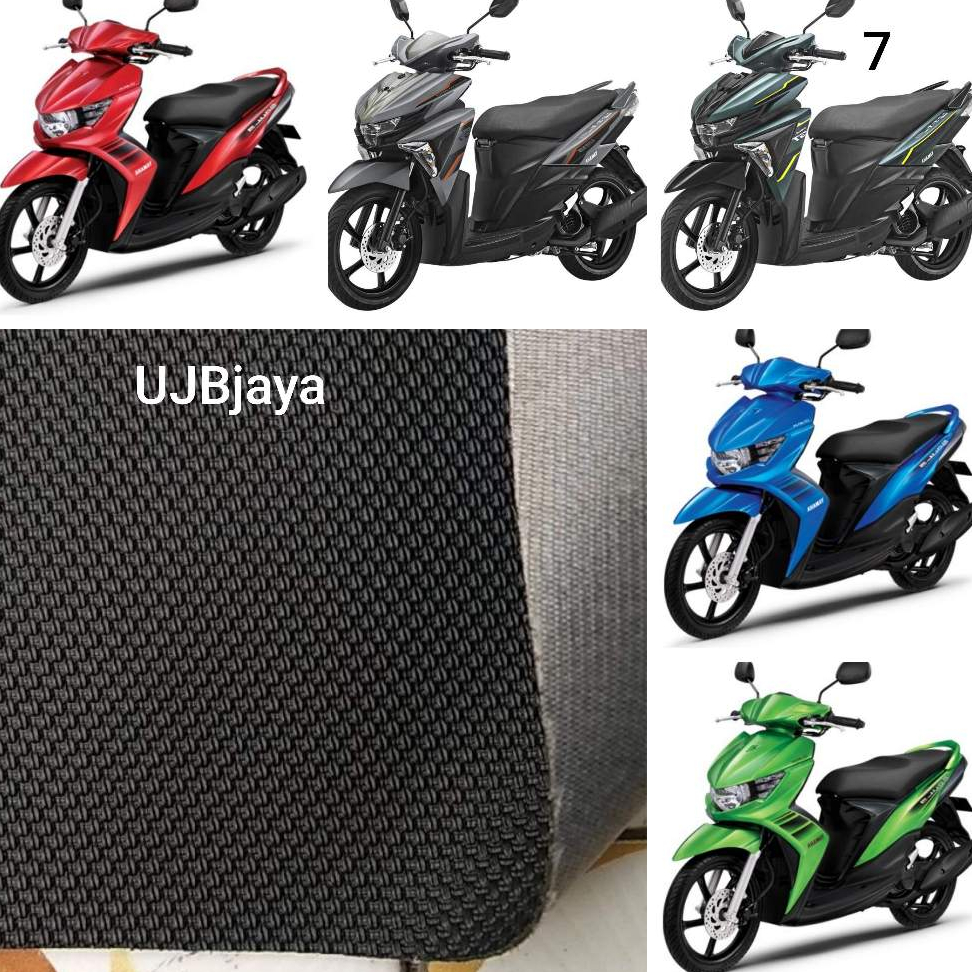 Kulit Jok Motor  Mio Soul GT 115 / Mio Soul GT 125 Standar / Bahan Ori Sarung Jok Motor  Mio Soul GT