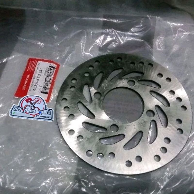 ORIGINAL ASLI 100% AHM/PIRINGAN CAKRAM/DISC DEPAN HONDA BEAT VARIO 110 SPACY SCOOPY VARIO 125 LAMA K