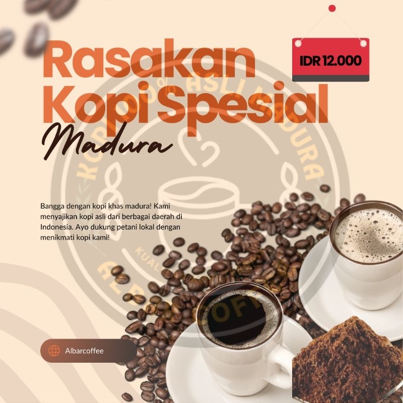 

Coffee 100%Asli Madura