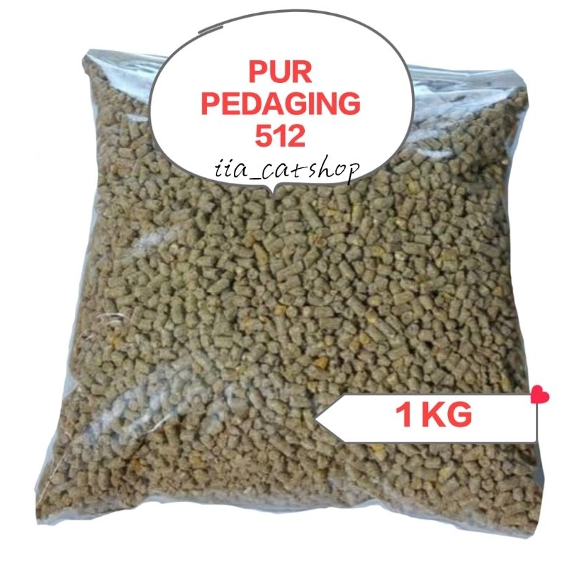 PUR AYAM BRAVO 512 PUR AYAM KILOAN PUR AYAM HI PROVIT BR 512 PEDAGING - 1 KG