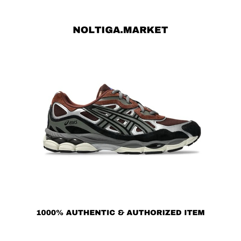 Asics Gel NYC Reddish Brown Original Resmi