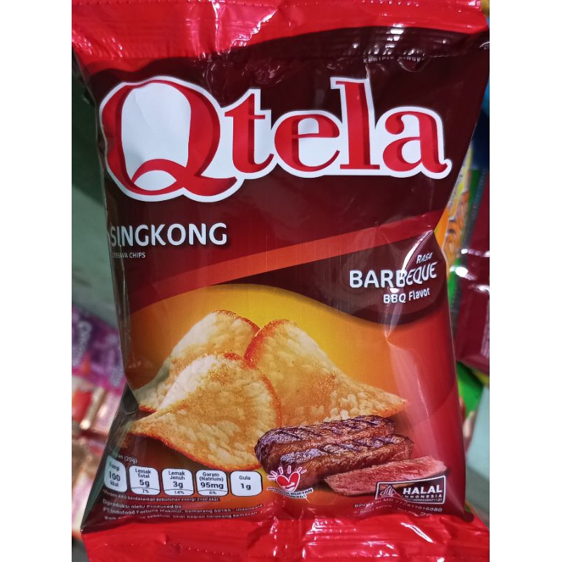 

Qtela Singkong 1 Renceng Isi 10 Bungkus @20g