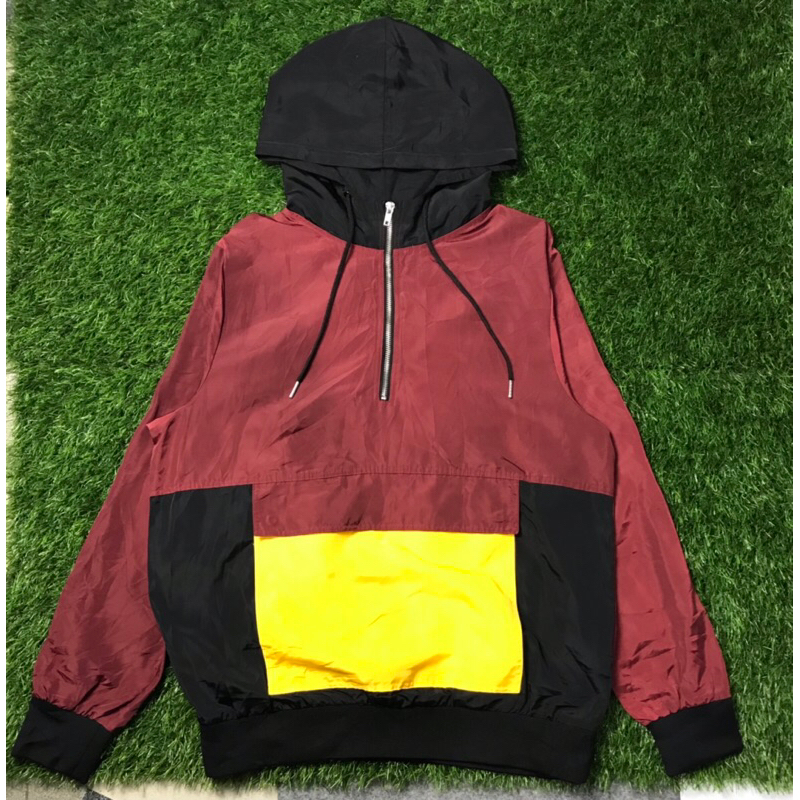 cagoule jacket colorblock forever 21