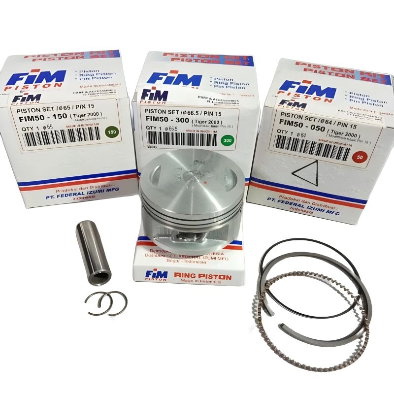 PISTON KIT TIGER FIM50 STD OS 0/50/100/150/200/250/300