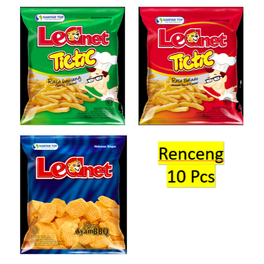 

LEANET TIC TIC / LEANET AYAM KEMASAN RENTENG (10 pcs) Cuci Gudang Exp 15 Jan dan 3 Feb 25