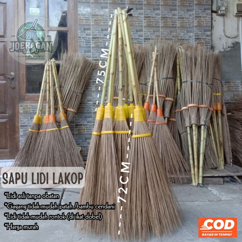 SAPU LIDI GAGANG/ SAPU TAMAN / SAPU MURAH / SAPU LIDI LAKOP