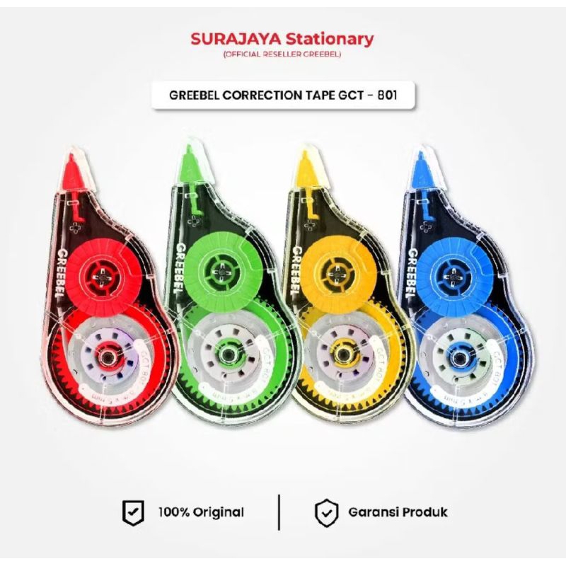 

Tape/Tip-ex kertas Roll, Tipe-x kertas pulpen