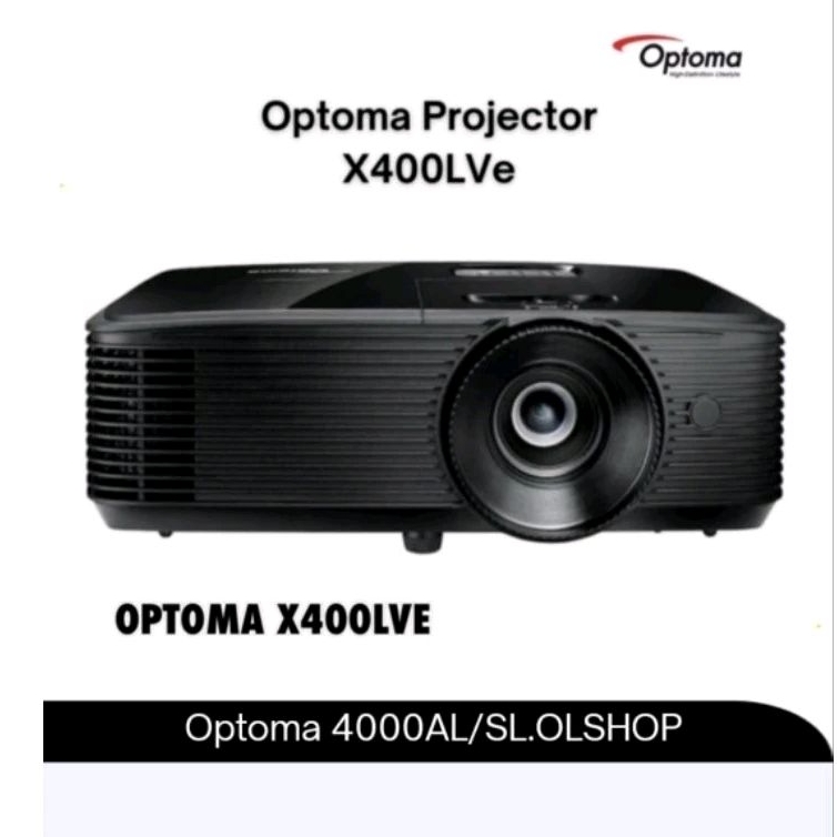 Projector Optoma X400Lve/4000 Ansi Lumens HDMI DLP Projektor Optoma X400Lve