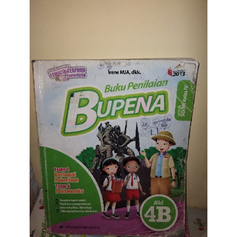 BUPENA SD KELAS 4B ORI BEKAS
