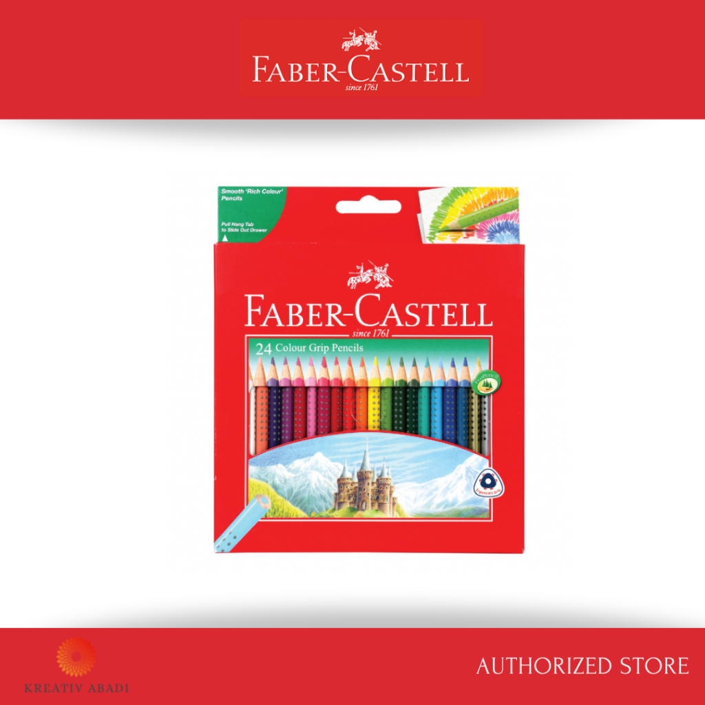 

Faber-Castell Colour Grip Pencils 24