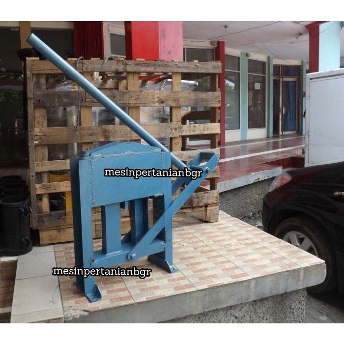 Alat Cetakan Batako 40x10x20 cm Manual Sistem Genjot Hand Press