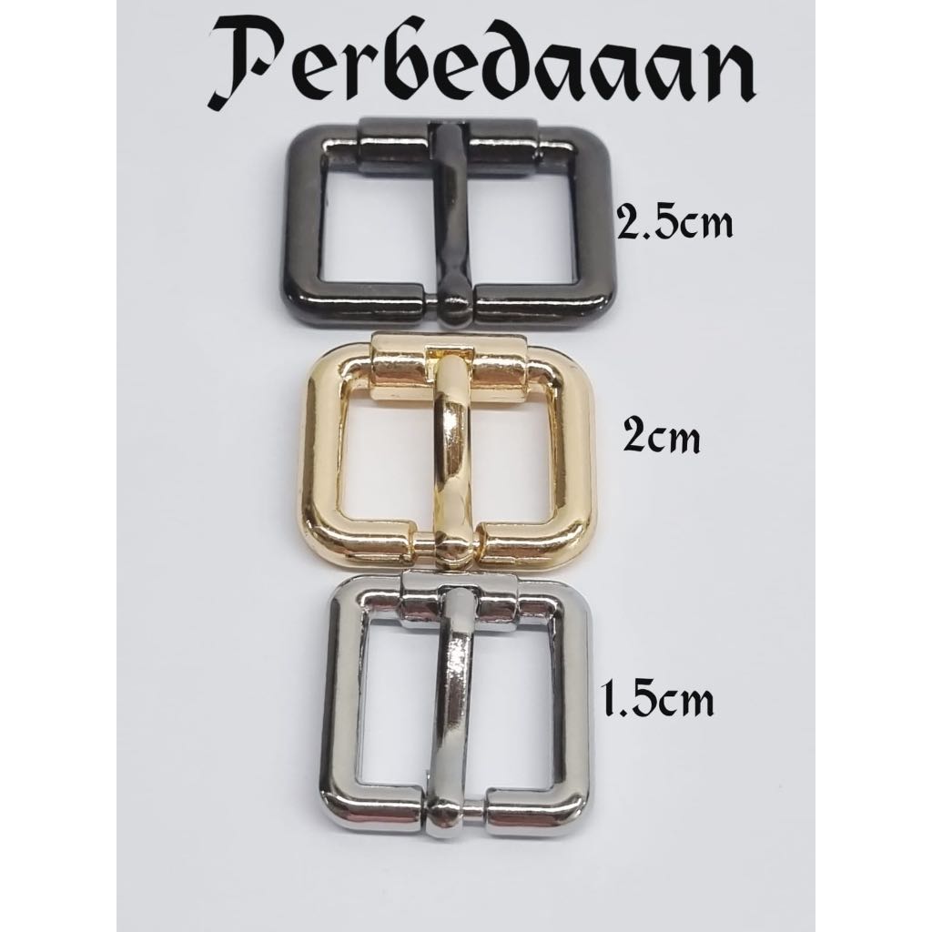 RING GESPER TAS TUSUK / JARUM  BULAT COR PREMIUM