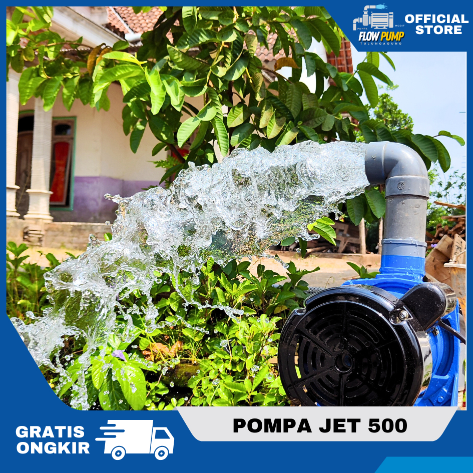 Pompa air modifikasi JET 500 pompa kolam ikan 2 dim debit air super besar pompa obohan kolam ikan