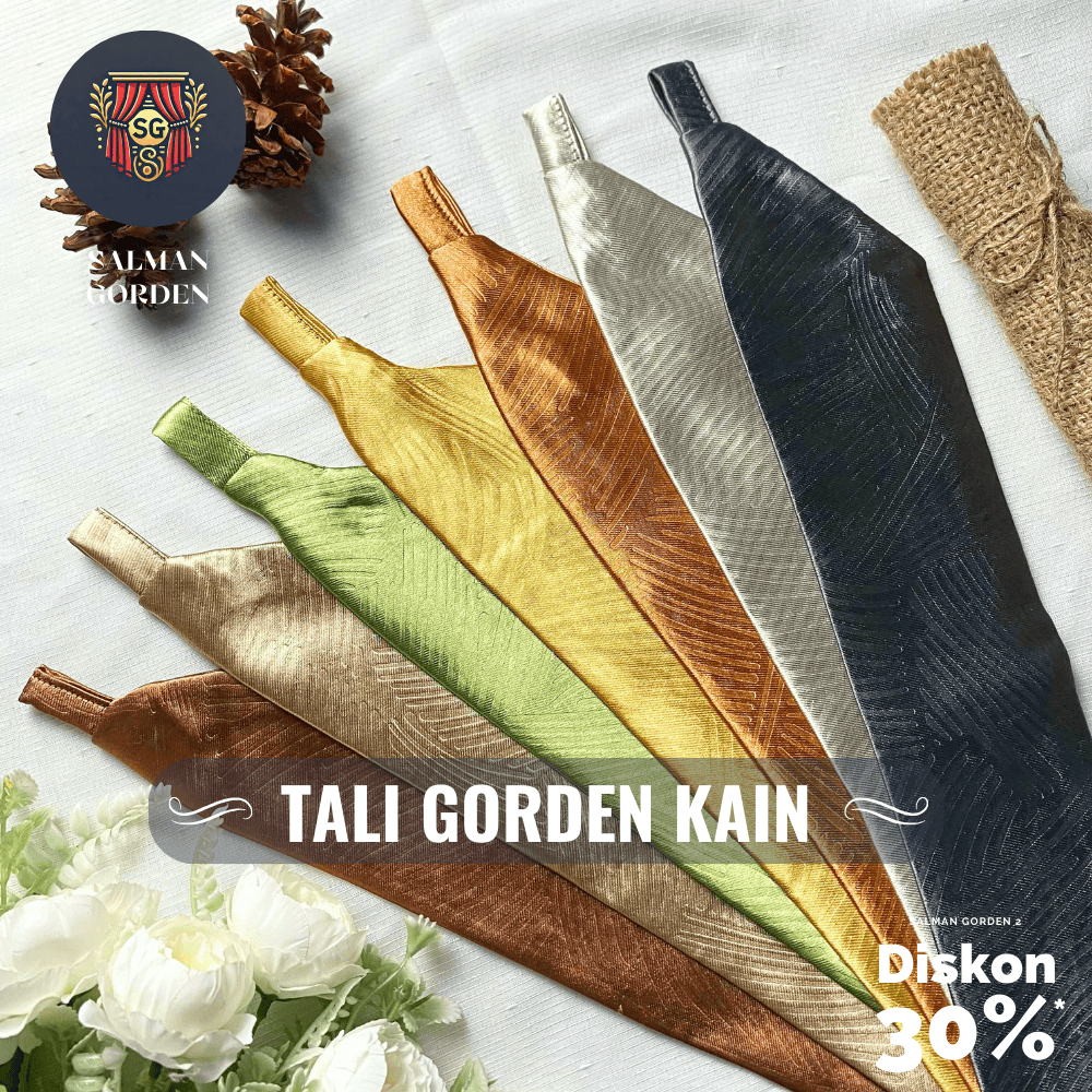 TALI GORDEN KAIN 1 PCS  TALI GORDEN AESTHETIC TALI GORDEN MEWAH TALI GORDEN PREMIUM