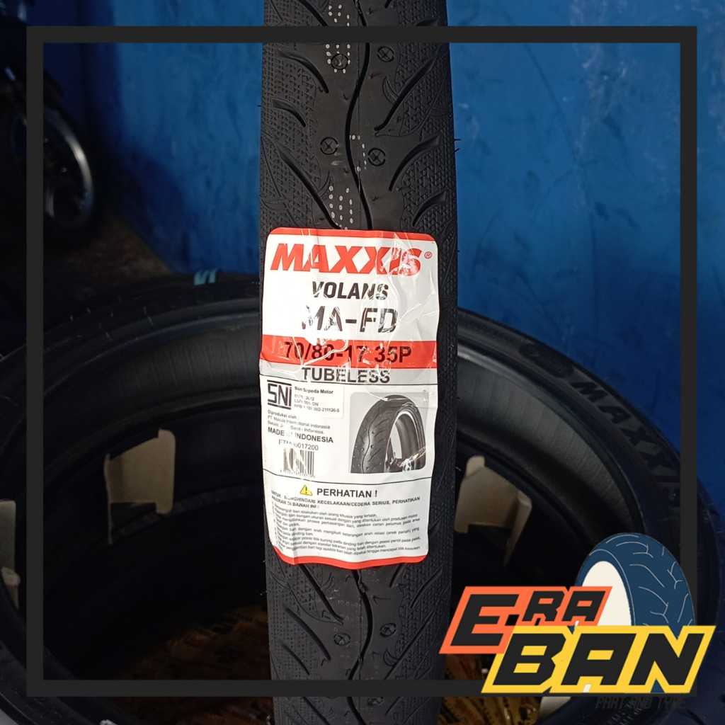 BAN LUAR MAXXIS VOLANS MA FD 70 80 RING 17 TUBELESS