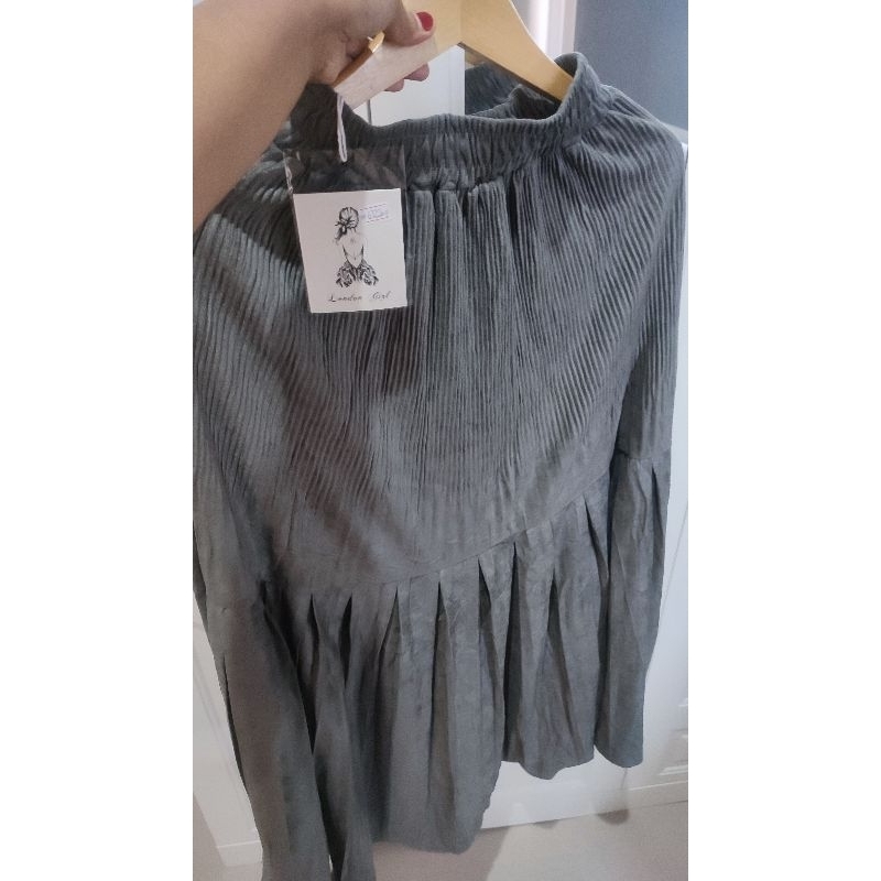 rok suede import premium london girl abu tua kode 6123