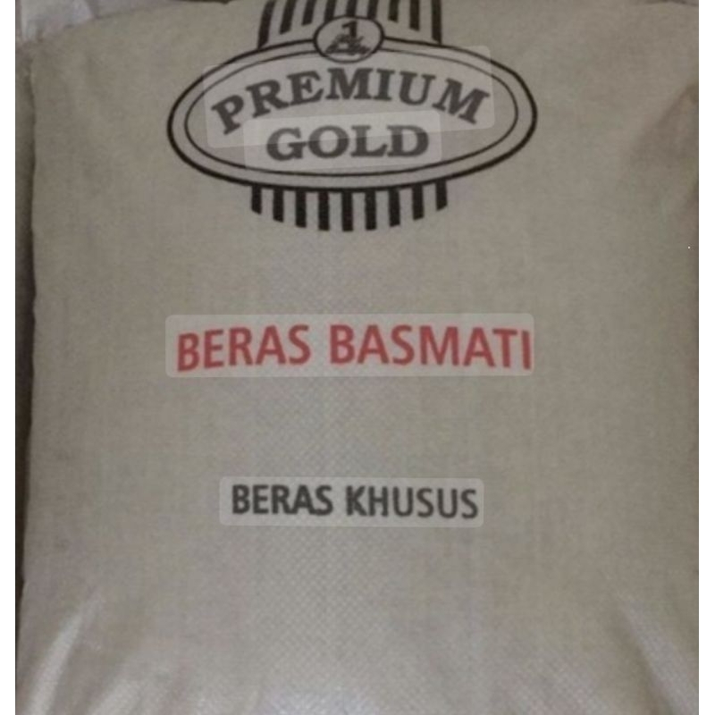 

Beras basmati premium gold 25kg kemasan ORI / repack 20kg,10kg,5kg repack