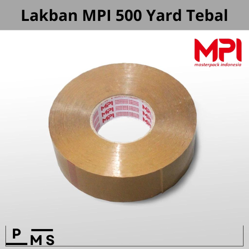 

LAKBAN BENING - LAKBAN COKLAT 45mm x 500 Yard 45 Micron TEBAL MASTER PACK INDONESIA