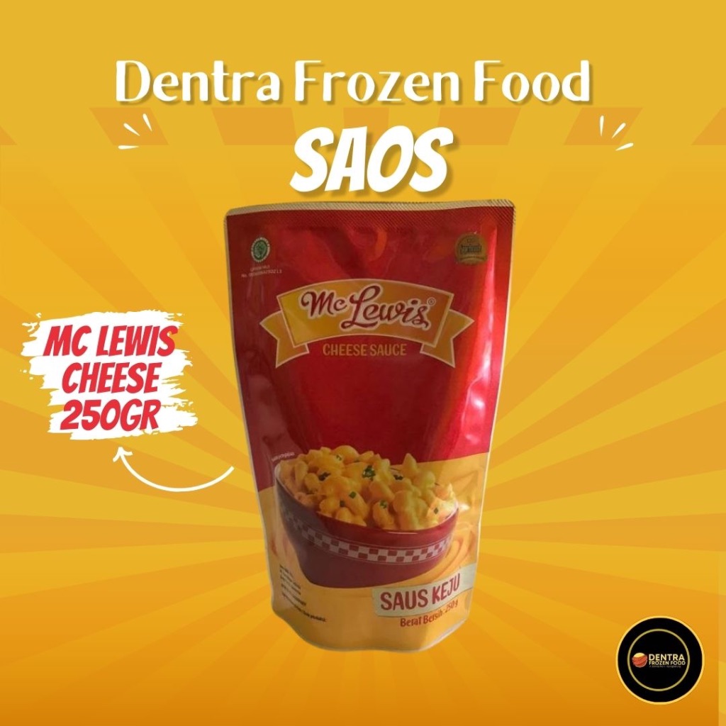 

MC LEWIS CHEESE SAUS 250GR