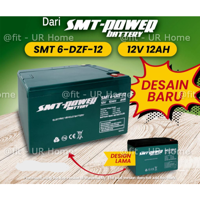 Aki Kering Battery Motor Listrik Sepeda Listrik Molis Selis