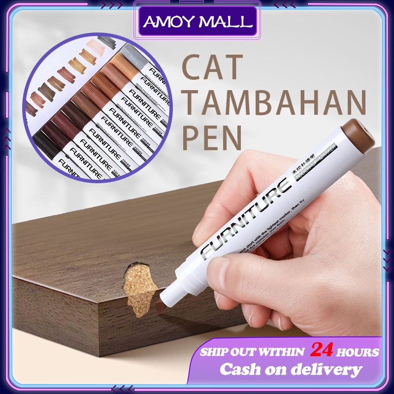 

【Promosi Super!!】Furniture Marker Spidol Repair Marker Penghilang Goresan Kayu - Furniture Touch up Marker Untuk Reparasi Furnitur Kayu Perabot/Spidol Coklat Permanen
