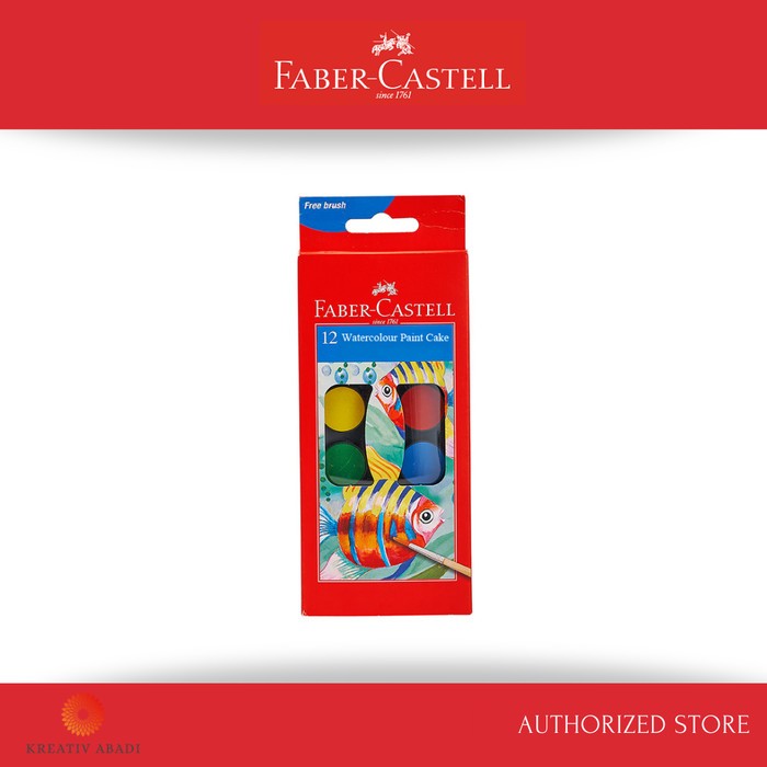 

Faber-Castell Watercolour Paint Cake