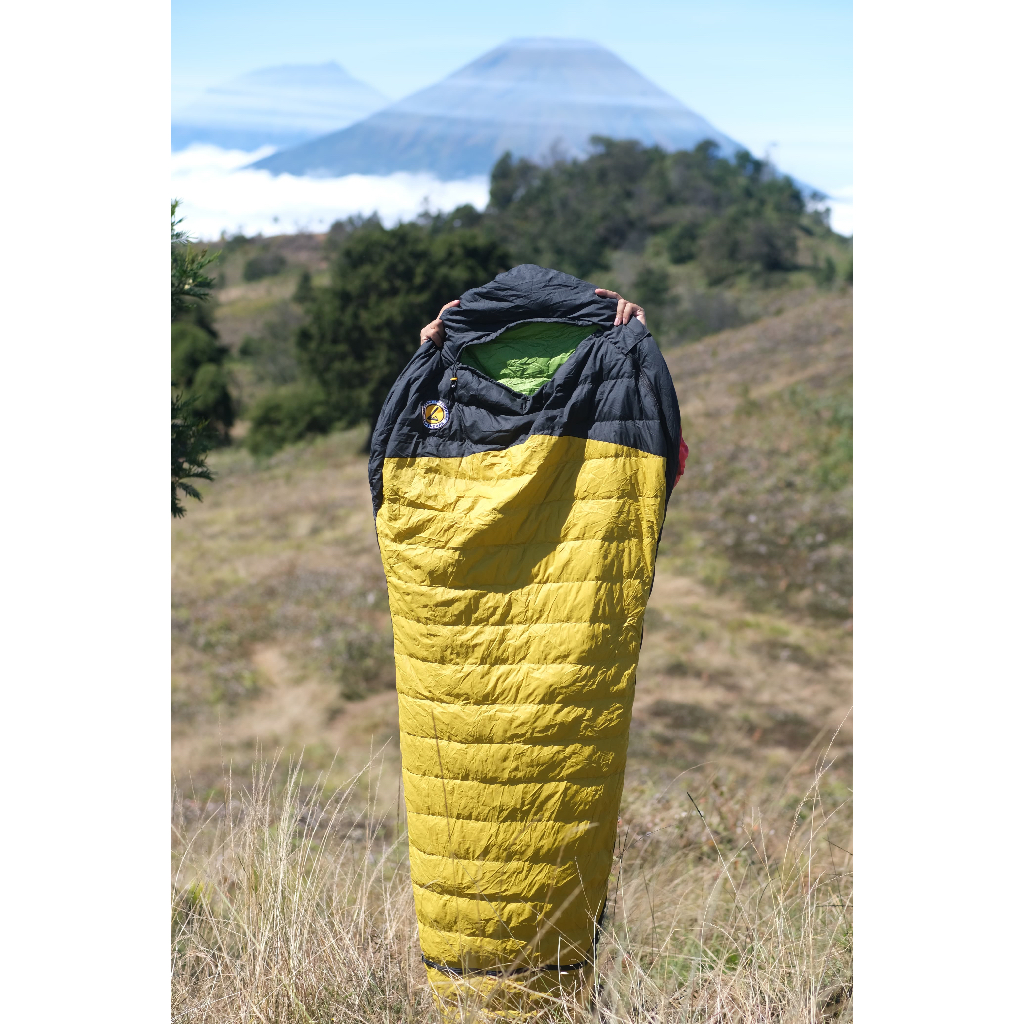 LAVENDURA ULTRALIGHT DOWN SLEEPING BAG ALAMANDA SB Bulang Bulu Angsa Lavendura sb kantung tidur mumm