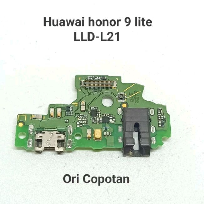 Papan PCB konektor charger Huawei honor 9 lite LLD-L21 / papan pcb UI board Original Copotan