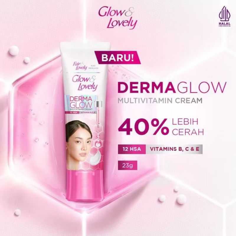 FAIR & LOVELY GLOW & LOVELY DERMA GLOW CREAM