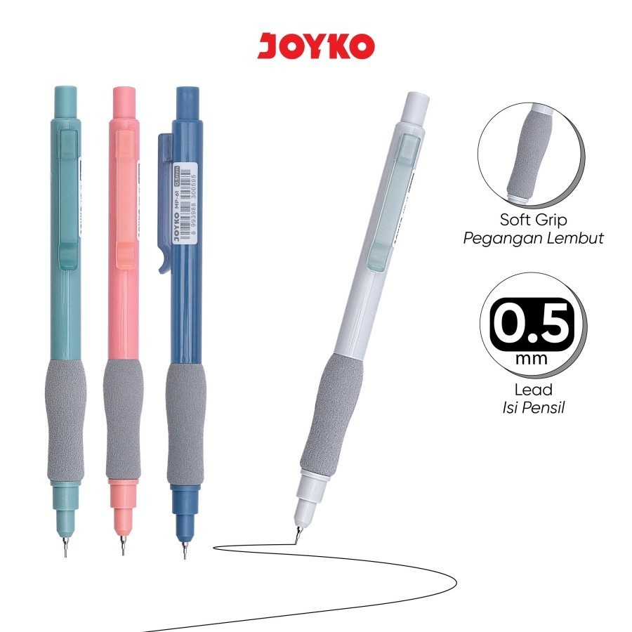 

Mechanical Pencil Pensil Mekanik Joyko MP-61 0.5 mm - PC