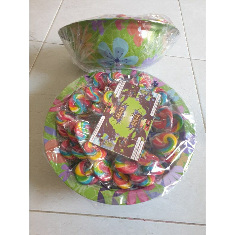 

PERMEN BERHADIAH BASKOM isi 60pcs PERMEN LOLIPOP