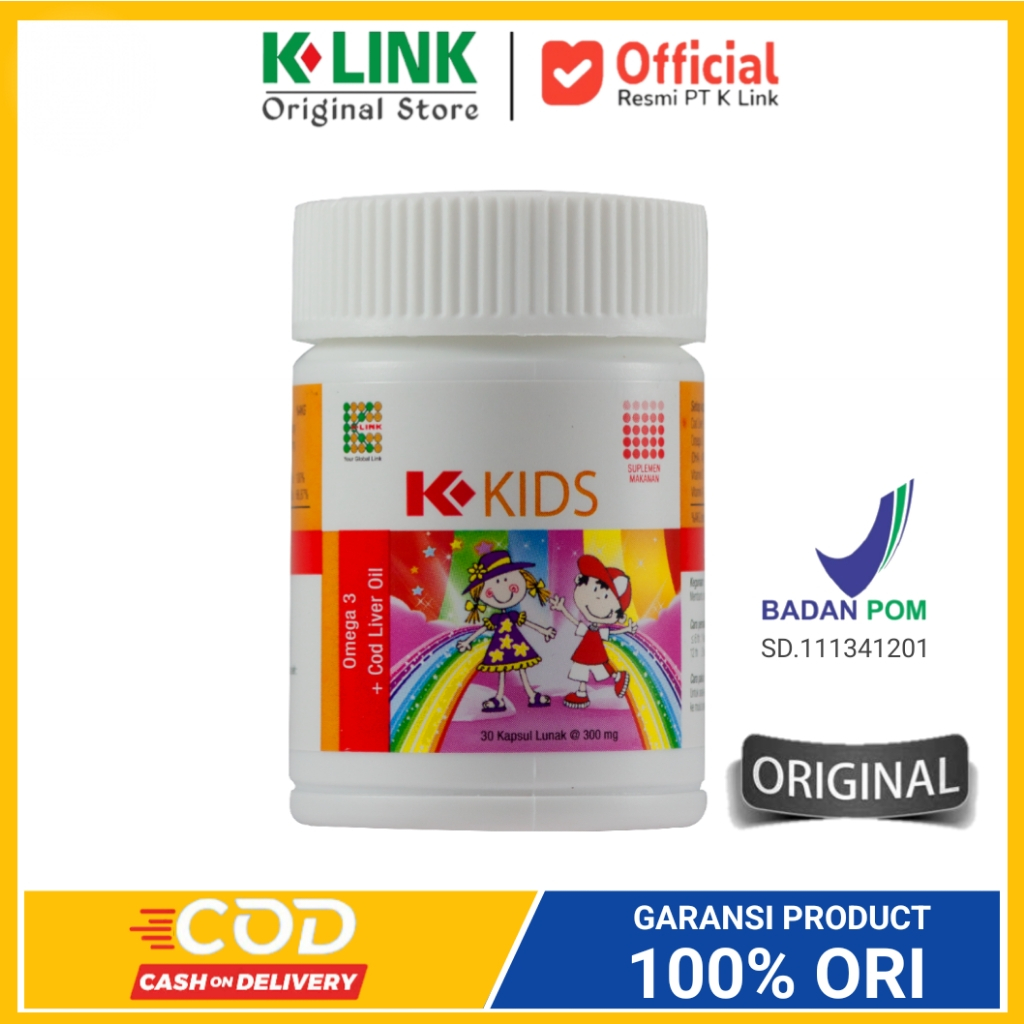 

Omega kids Vitamin A Dan vitamin D original