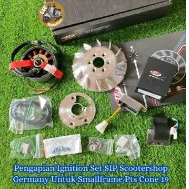 Pengapian Set sip cone 19 Utk Vespa Smallframe, Pts