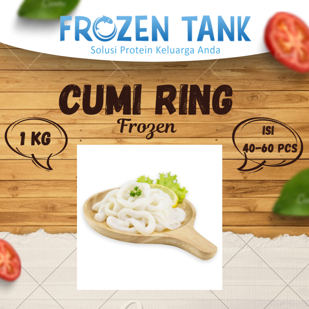 

Cumi Ring 1 Kg Frozen Food Siap Masak Bersih Tanpa Pengawet