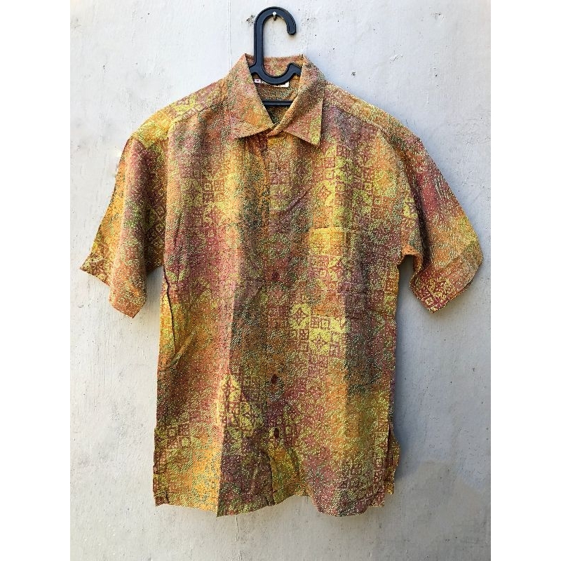 kemeja batik pria | kemeja vintage second