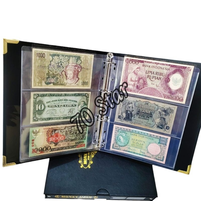 Album uang kertas berikut Refil Mingt