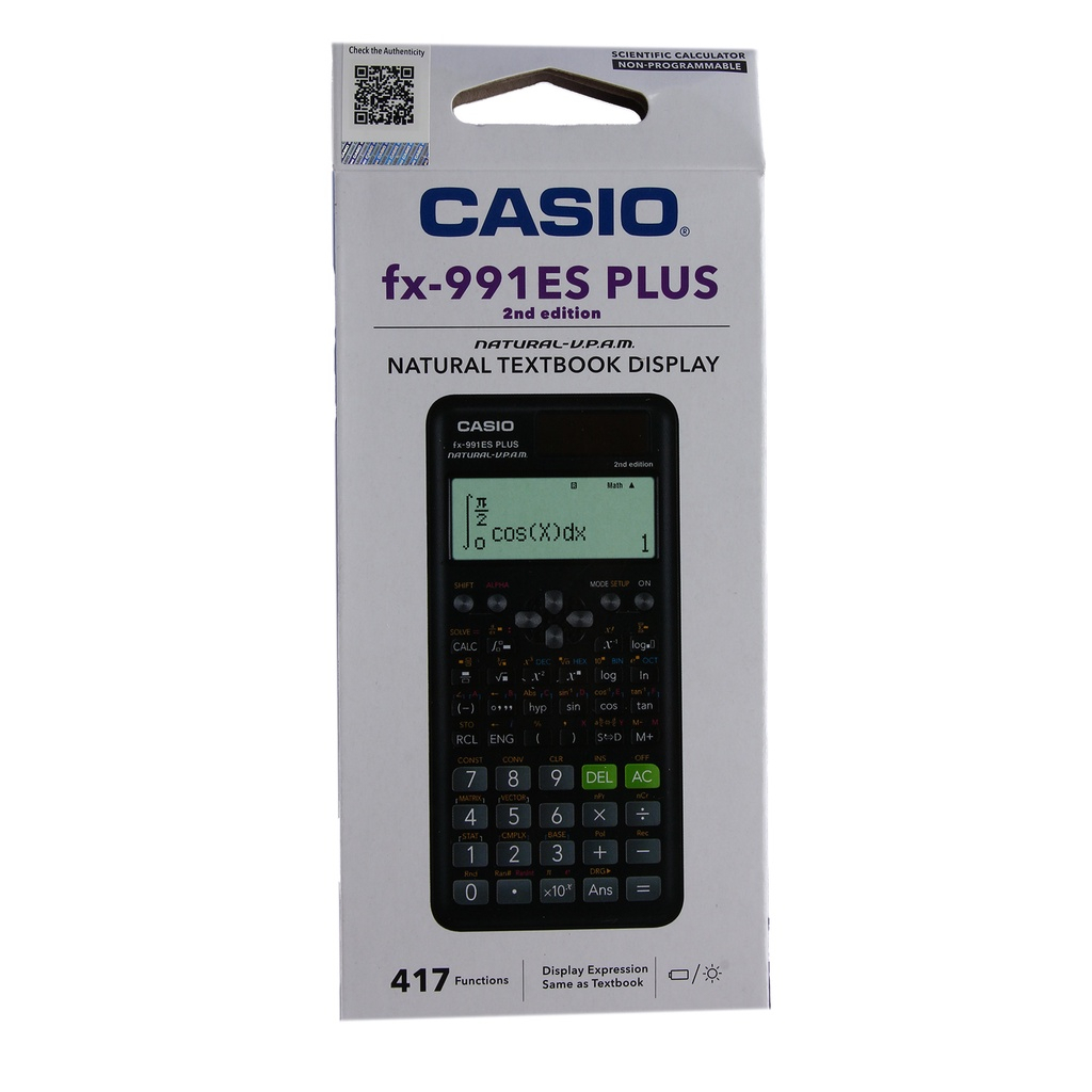 

(Original) Gramedia Pekanbaru - Casio Calculator Fx 991 Es Plus - 2