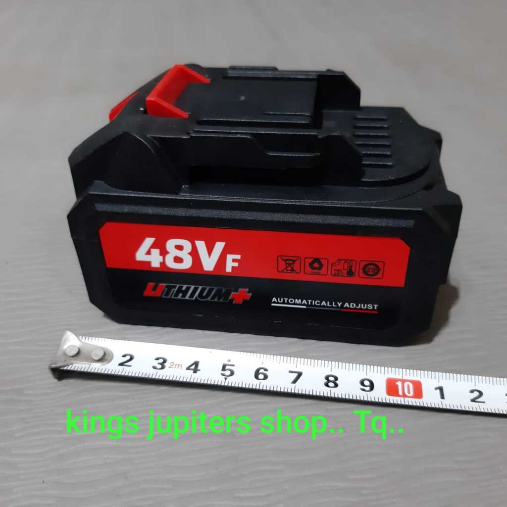 Baterai dan Charger Impact Wrench Bor Buka Tutup Baut 481
