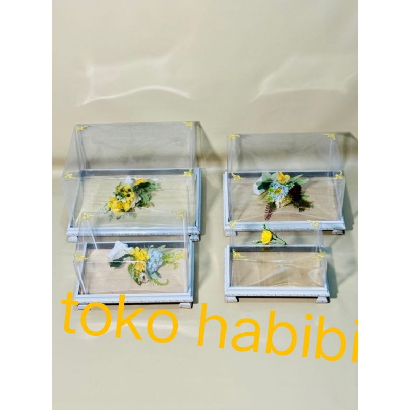 

kotak hantaran fiber 1set isi4/ box seserahan pernikahan