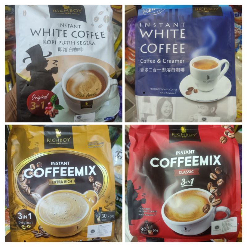 

RichBoy Instan White Coffee & Cofeemix